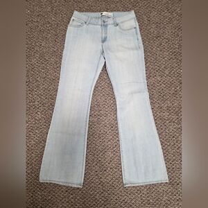 GAP Curvy Low Rise Flare Jeans Light Wash Y2K Size 6R